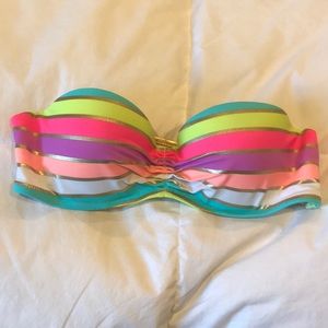 Victoria’s Secret strapless swim top
